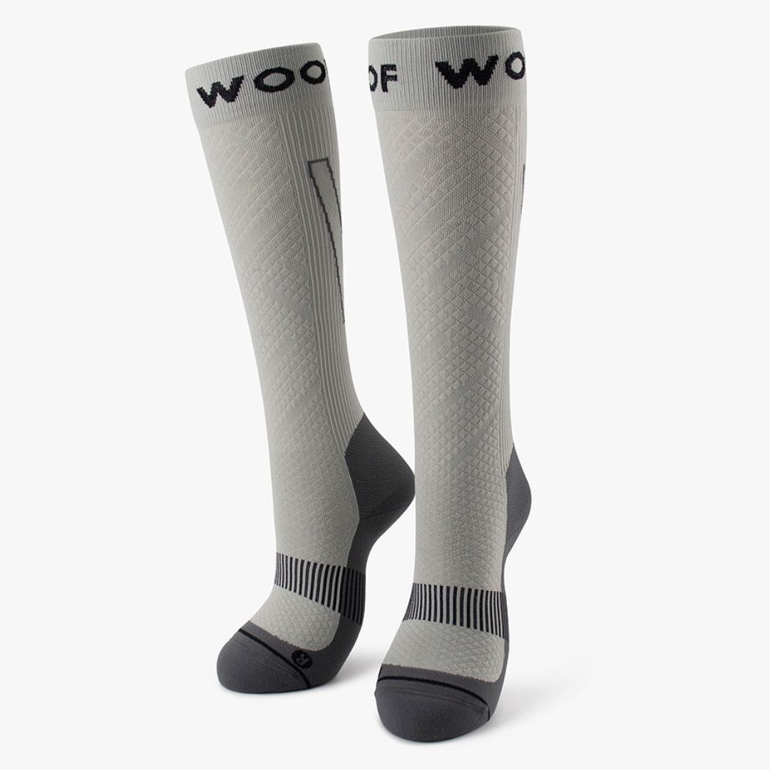 Grey Performance Compression Socks