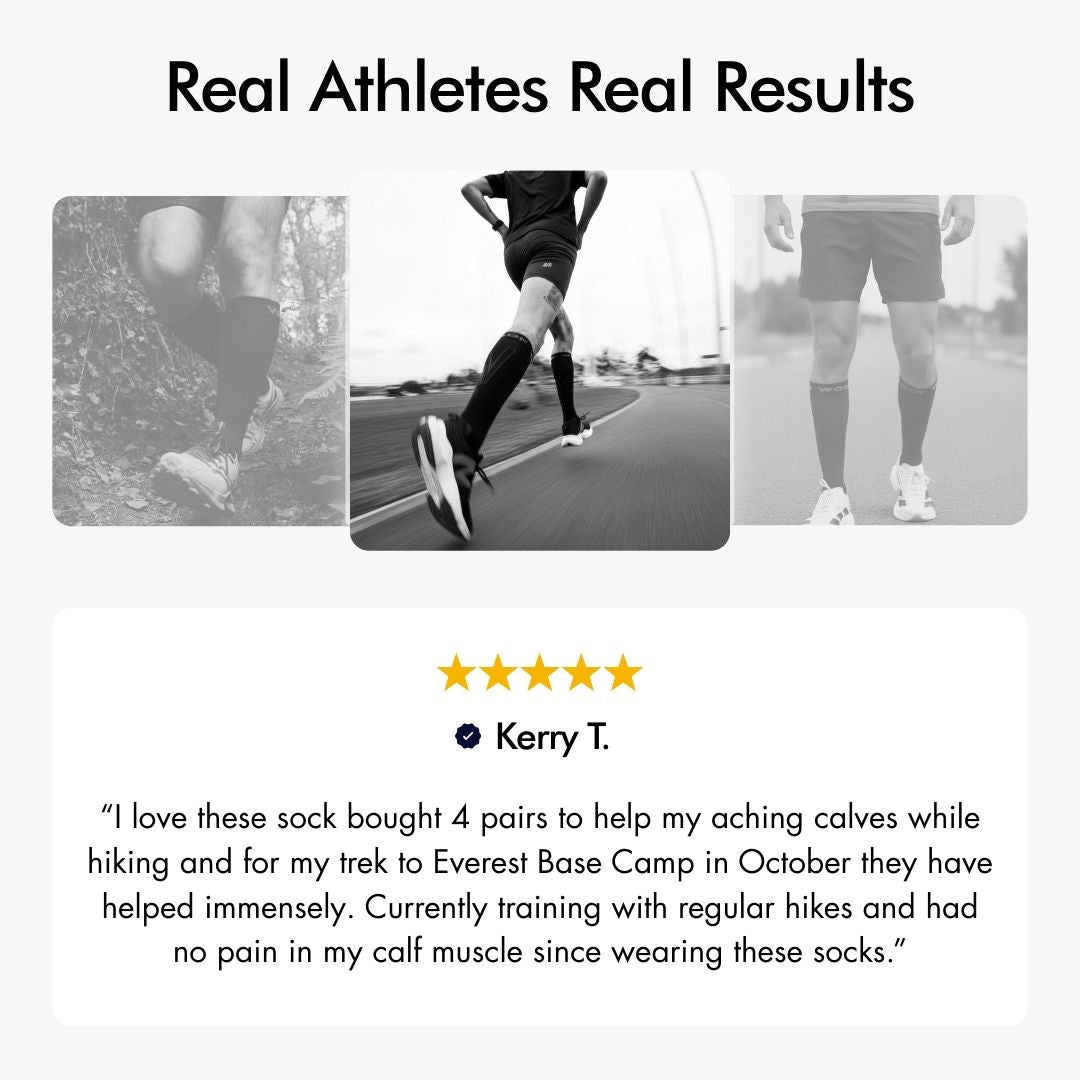 Grey Performance Compression Socks