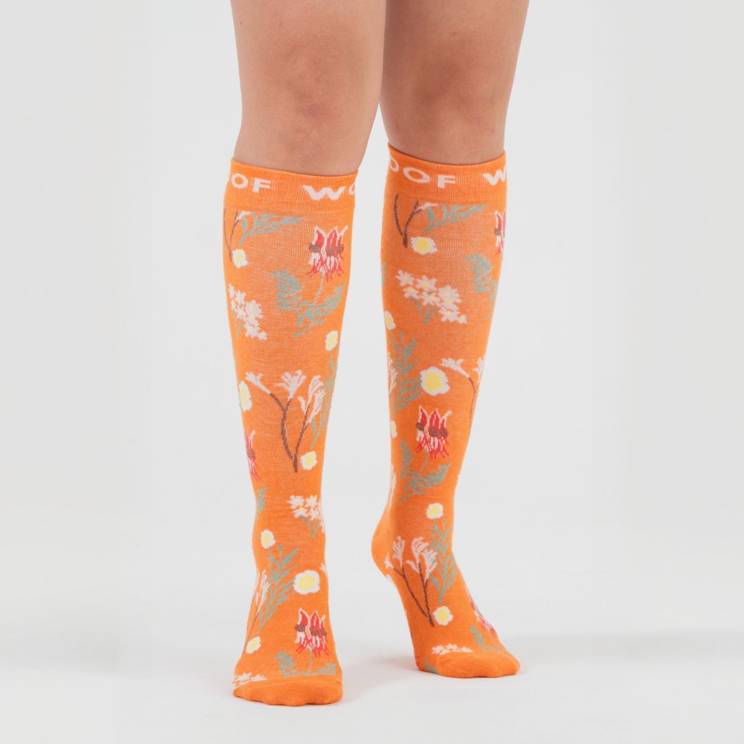Sunburnt Country Bamboo Compression Socks