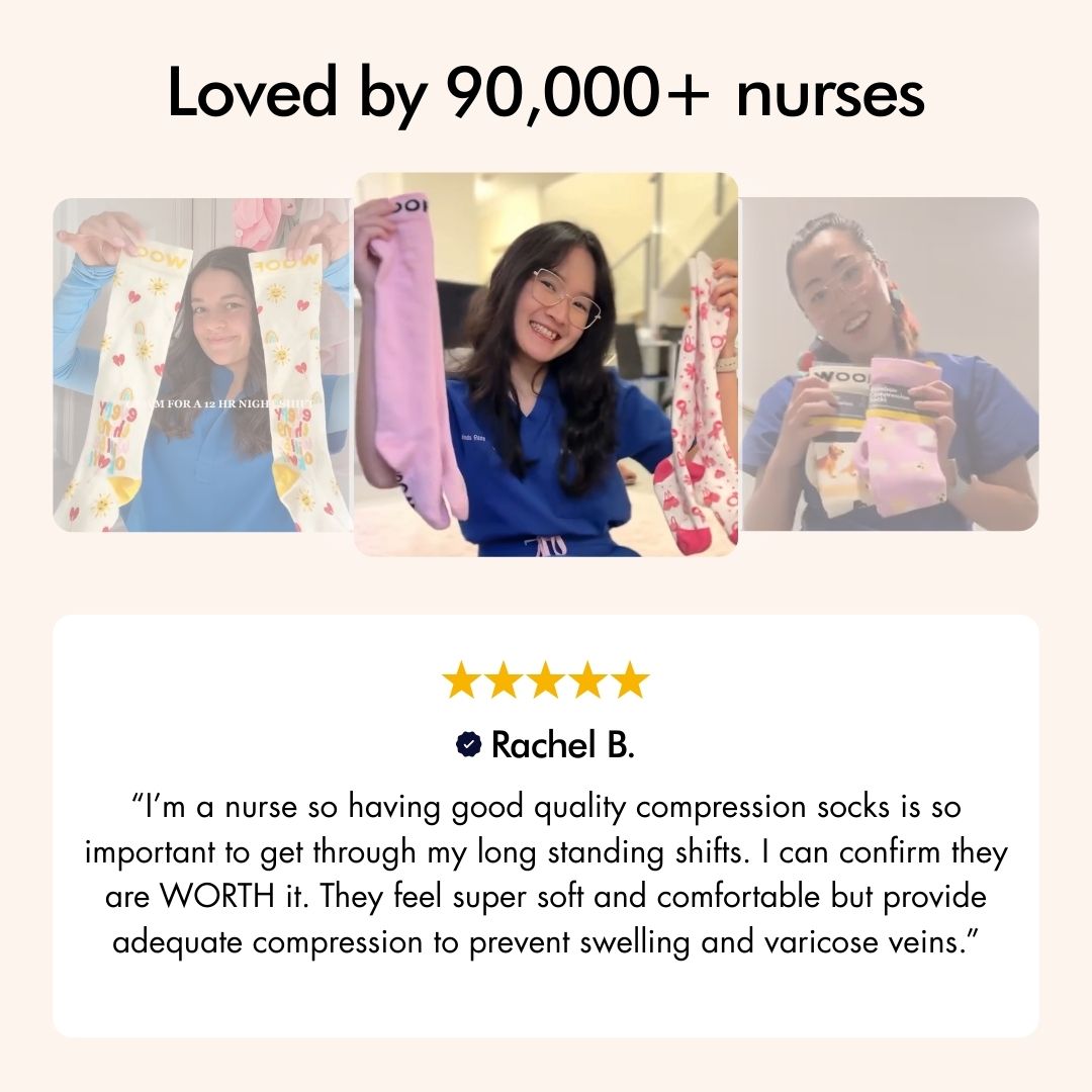 Cows Bamboo Compression Socks