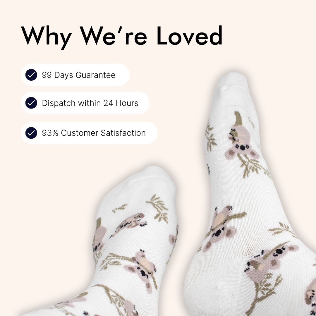 Avo Mango Bamboo Compression Socks